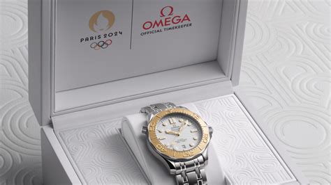 omega seamaster jeux olympiques|omega 2024 montre olympique.